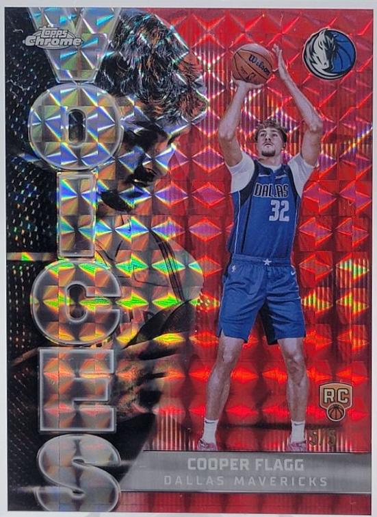 Cooper Flagg [Refractor Red Geometric] #VS-6