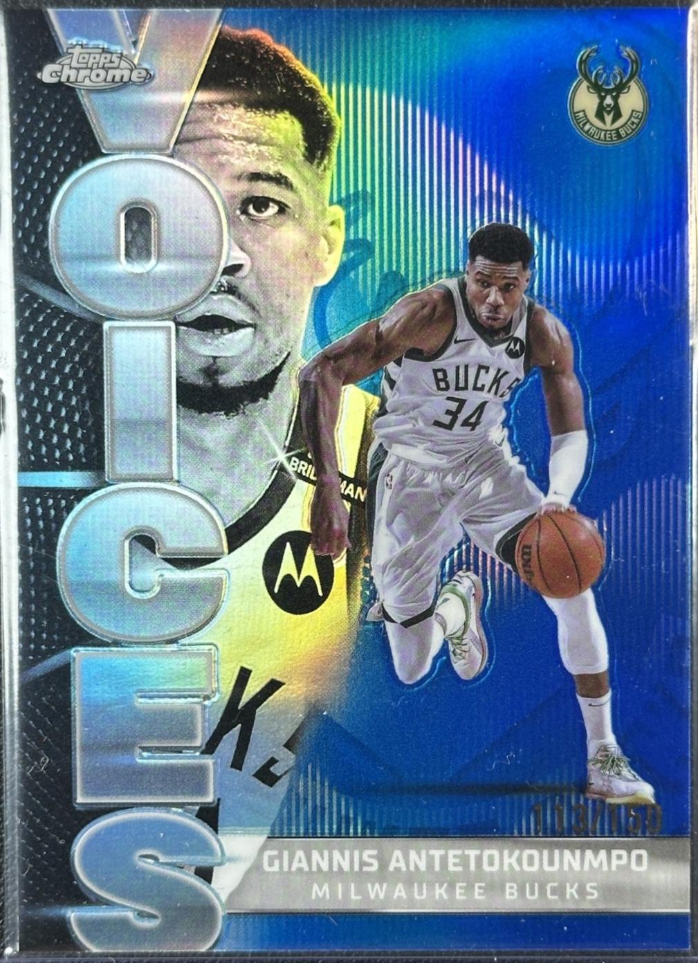 Giannis Antetokounmpo [Refractor Blue] #VS-2