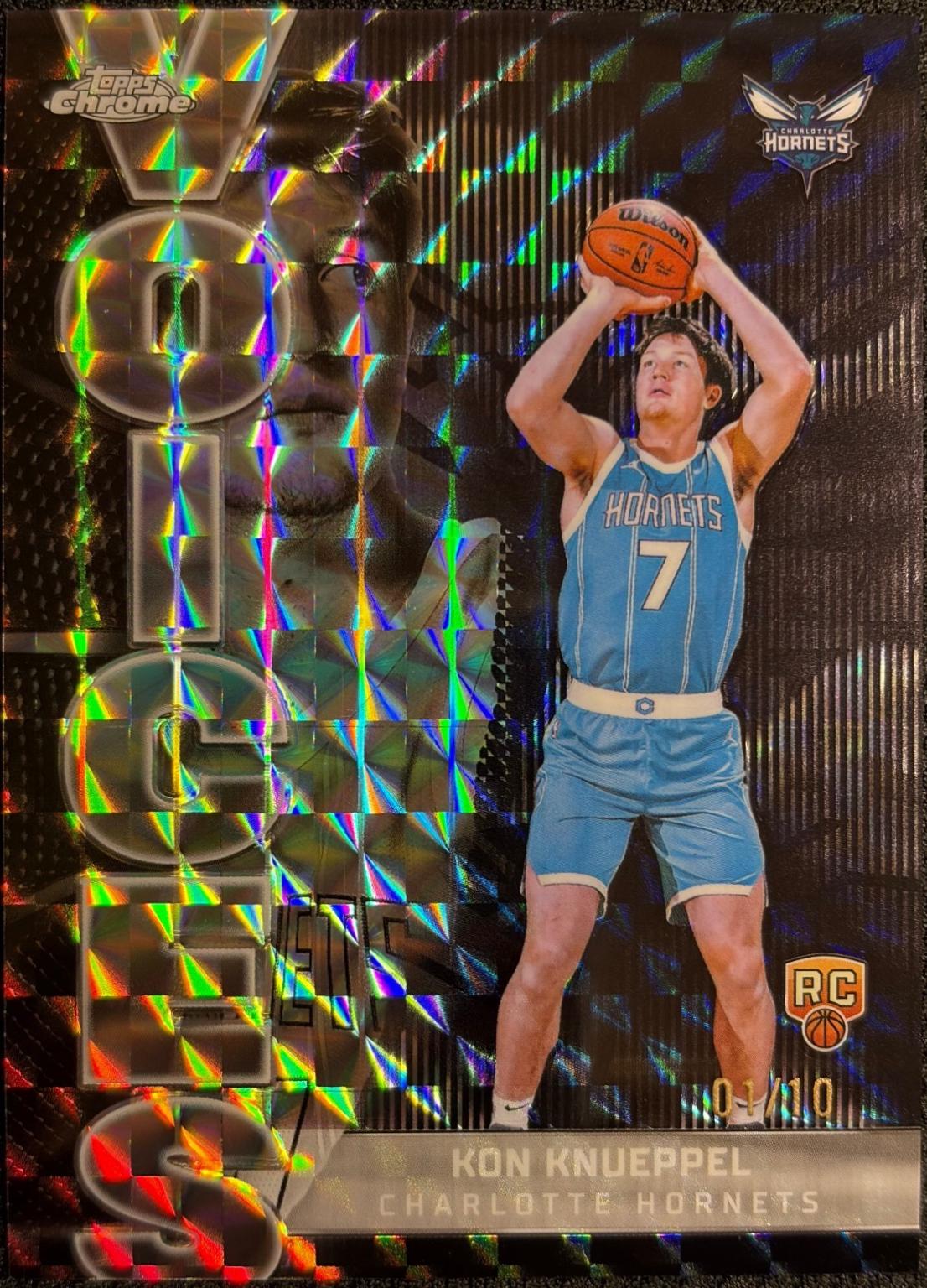 Kon Knueppel [Refractor Black Geometric] #VS-9