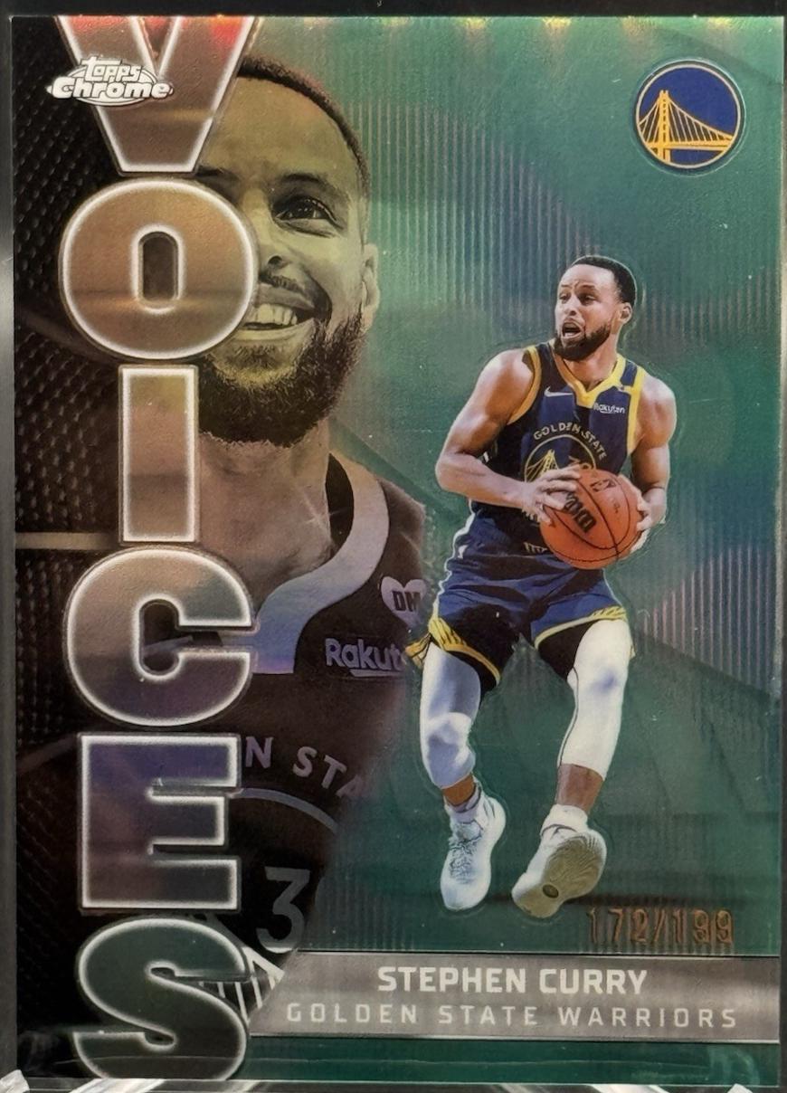 Stephen Curry [Refractor Aqua] #VS-5