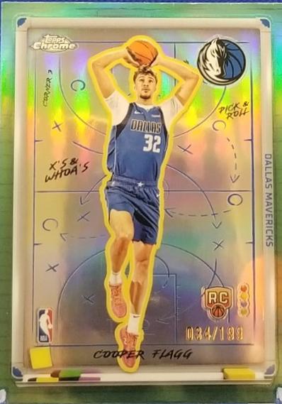Cooper Flagg [Refractor Aqua] #XW-8