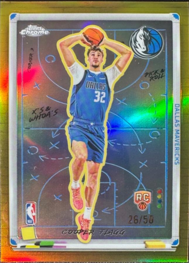 Cooper Flagg [Refractor Gold] #XW-8