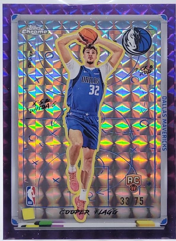 Cooper Flagg [Refractor Purple] #XW-8