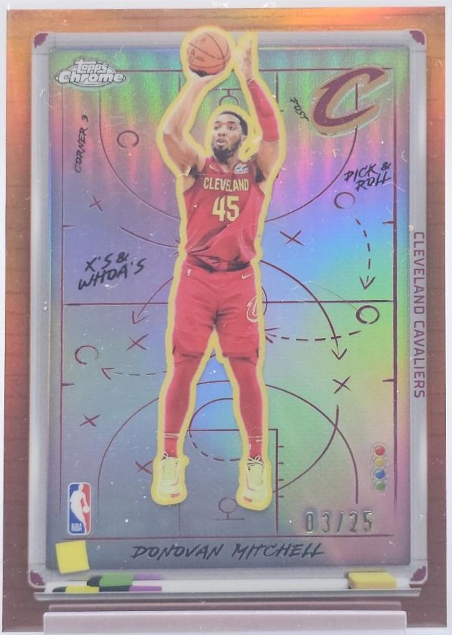 Donovan Mitchell [Refractor Orange] #XW-1