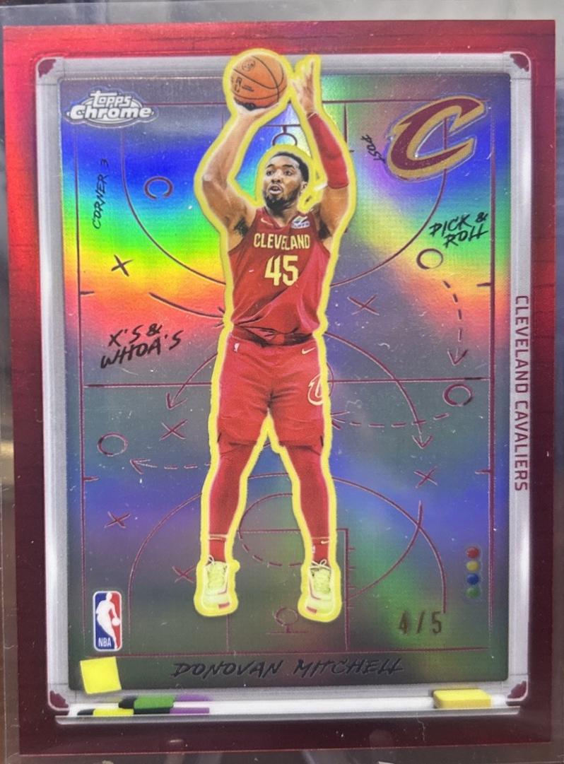 Donovan Mitchell [Refractor Red] #XW-1