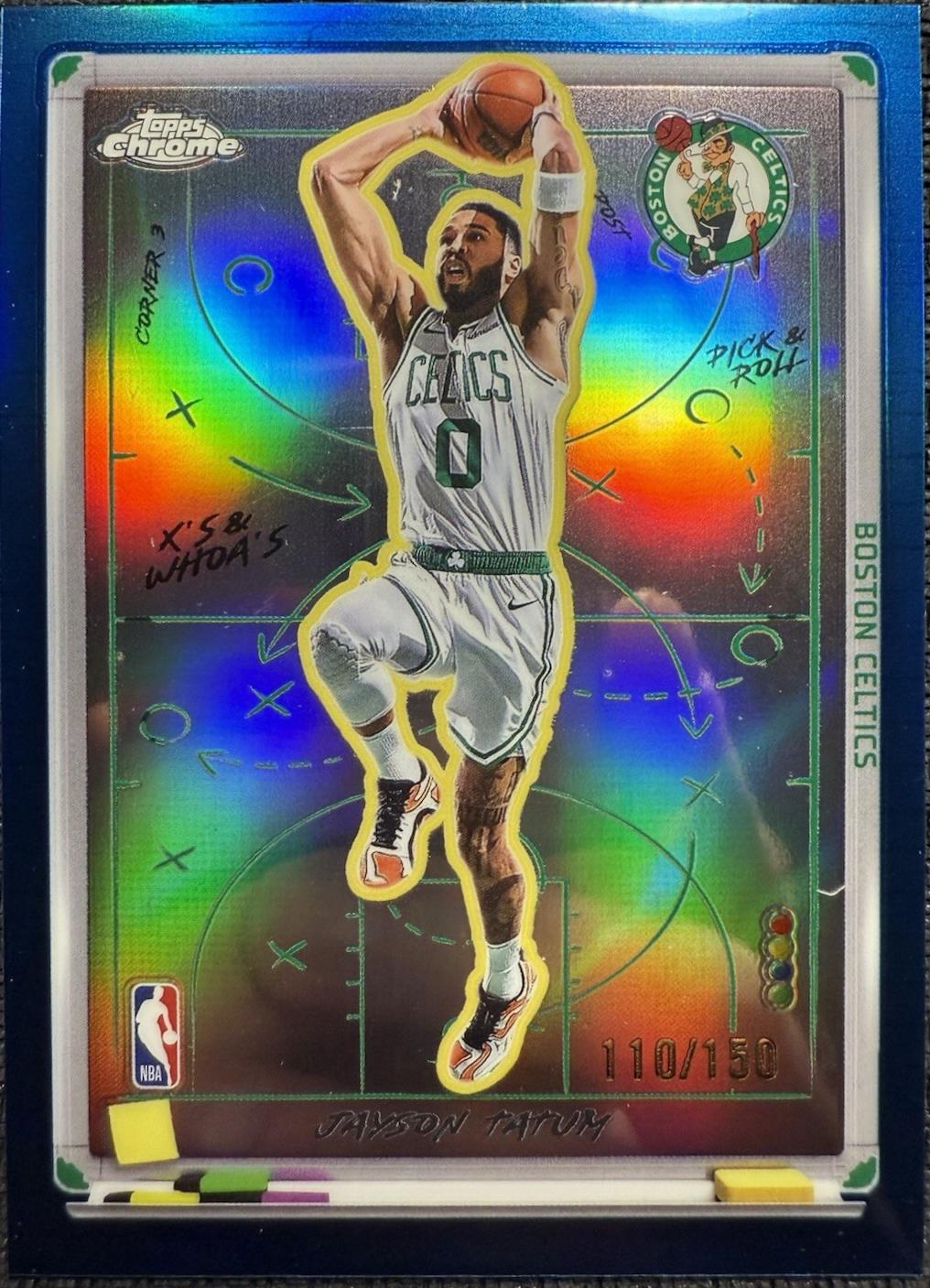 Jayson Tatum [Refractor Blue] #XW-6