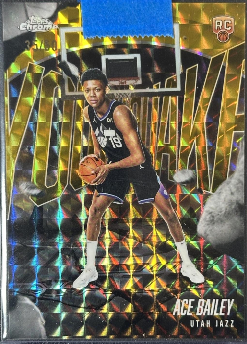 Ace Bailey [Refractor Gold Geometric] #YQ-5