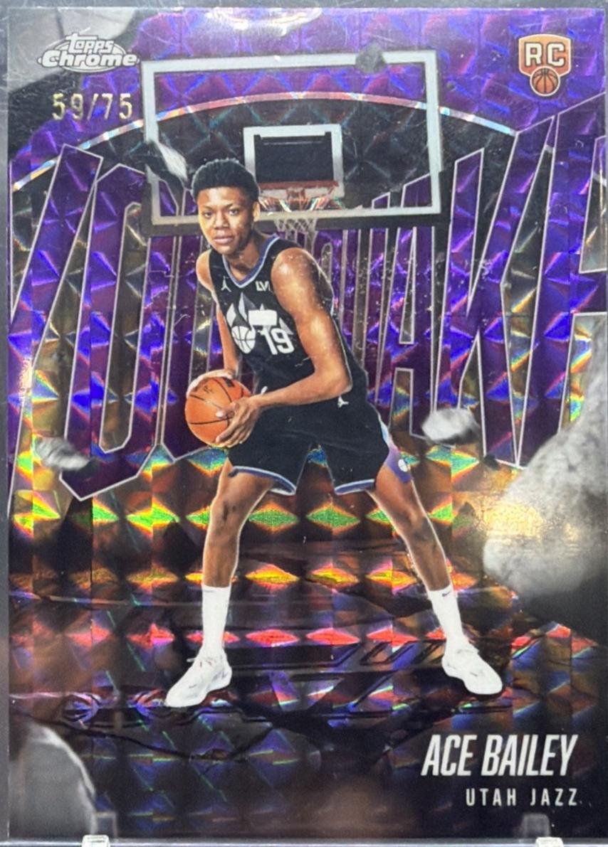 Ace Bailey [Refractor Purple Geometric] #YQ-5