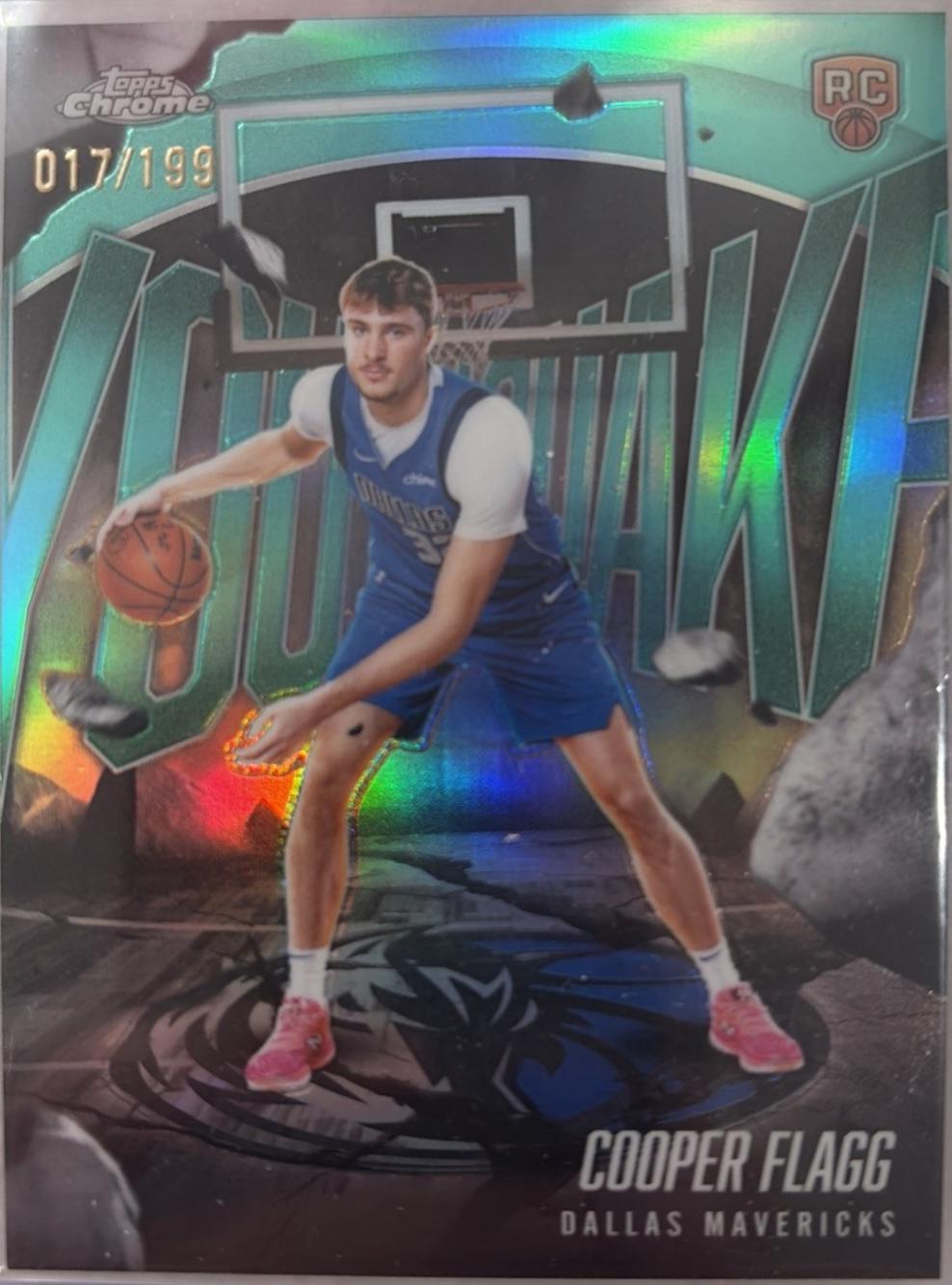 Cooper Flagg [Refractor Aqua] #YQ-1