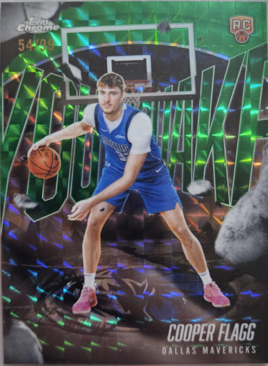Cooper Flagg [Refractor Green Geometric] #YQ-1