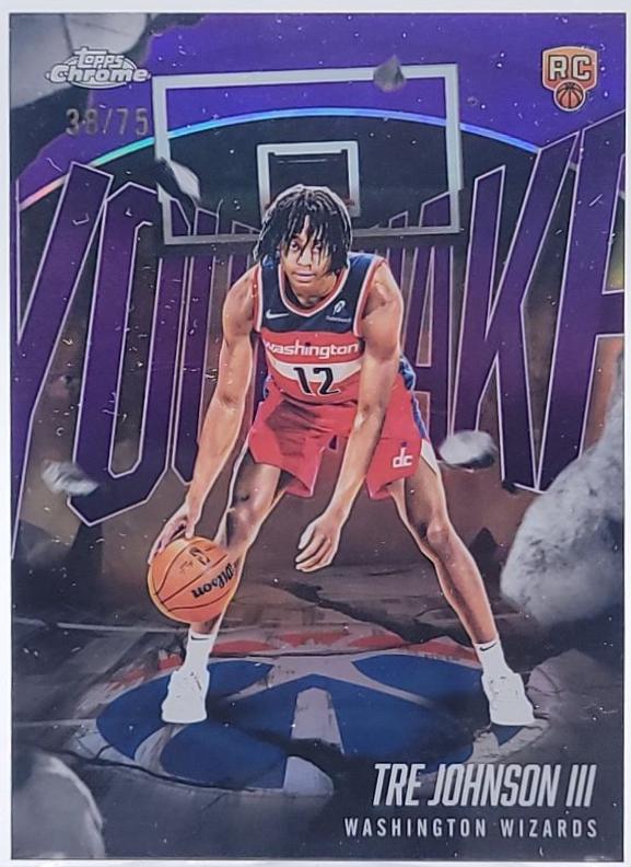Tre Johnson III [Refractor Purple] #YQ-6