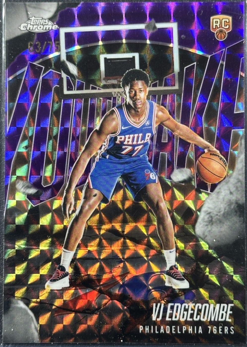 VJ Edgecombe [Refractor Purple Geometric] #YQ-3