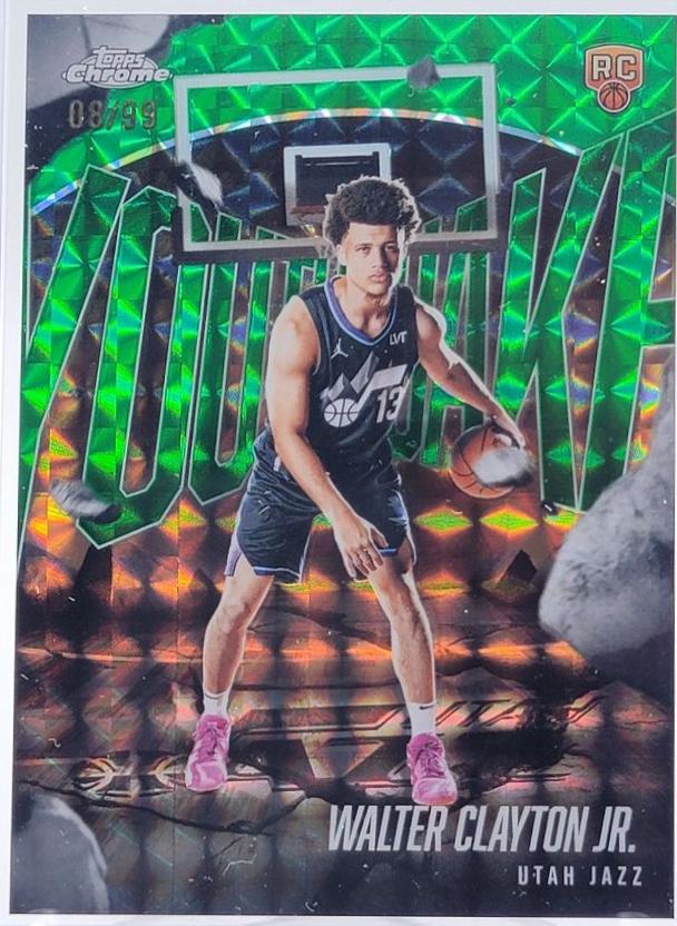Walter Clayton Jr. [Refractor Green] #YQ-13