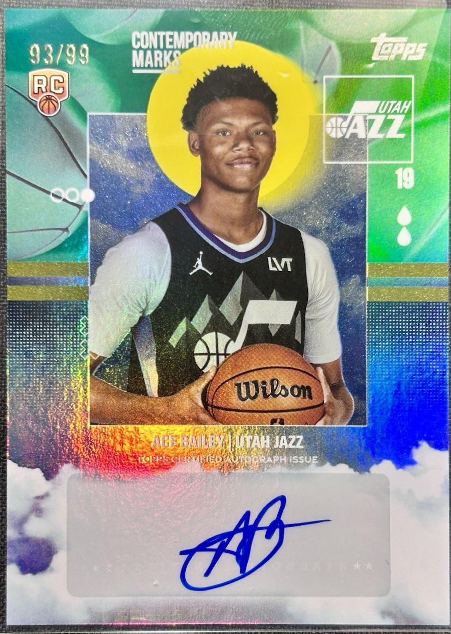 Ace Bailey [Green Rainbow] #CM-AB