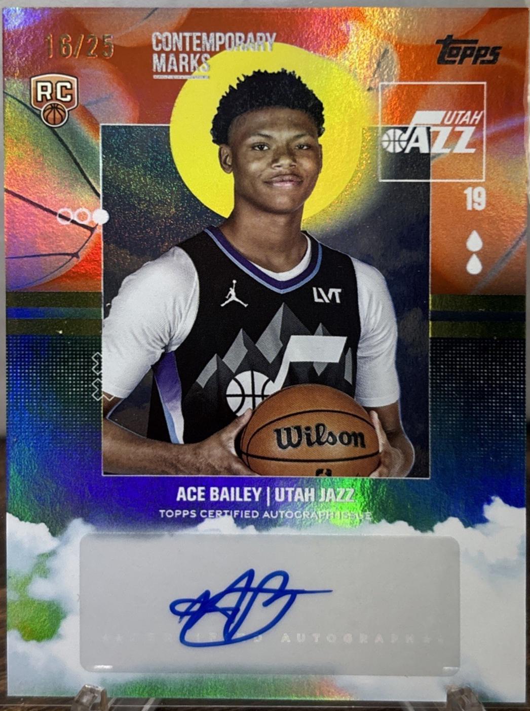 Ace Bailey [Orange Rainbow] #CM-AB