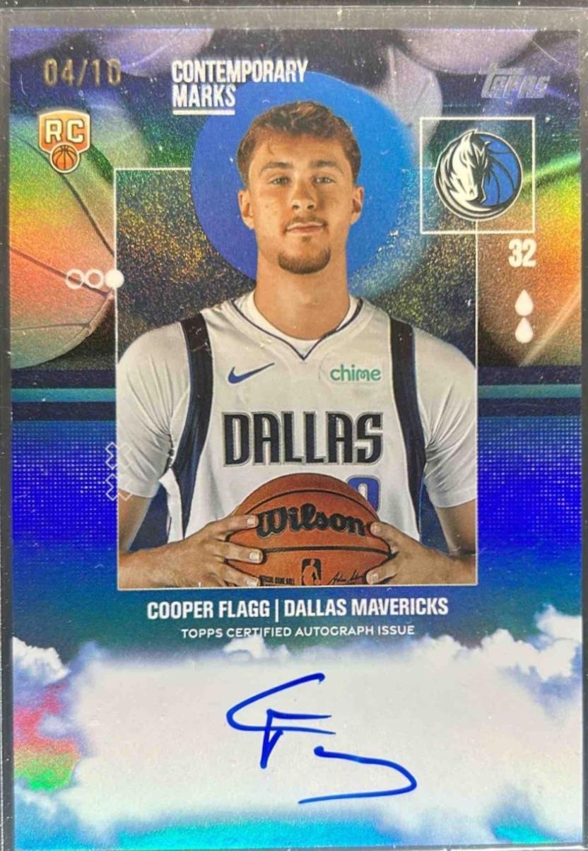 Cooper Flagg [Black Rainbow] #CM-CF