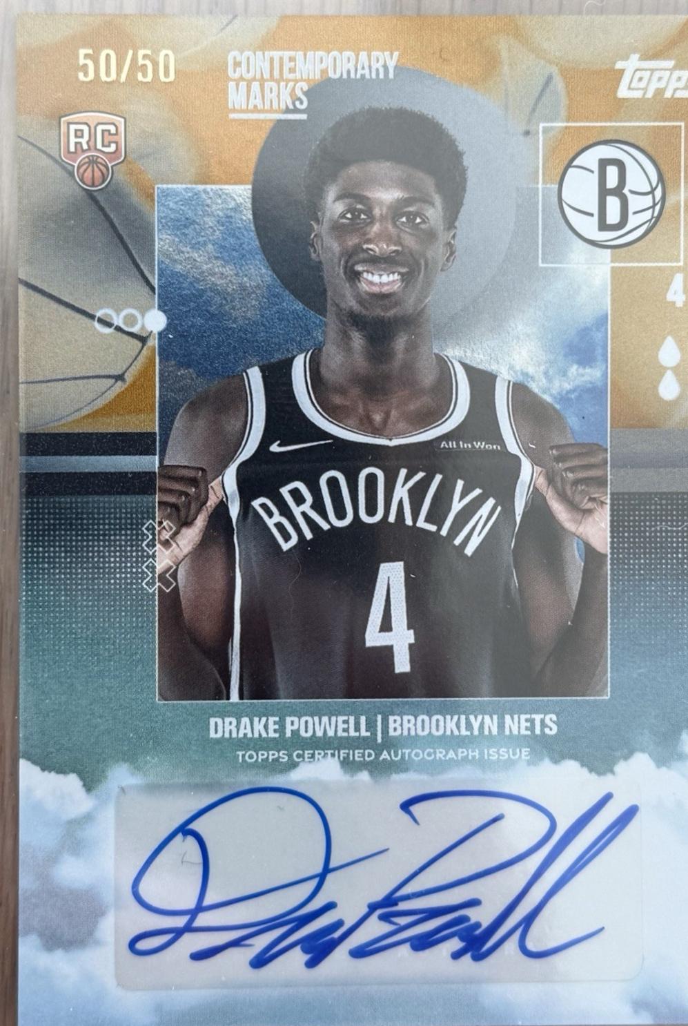 Drake Powell [Gold Rainbow] #CM-DP