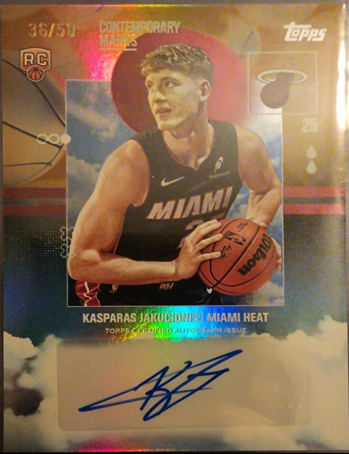 Kasparas Jakucionis [Gold Rainbow] #CM-KJ