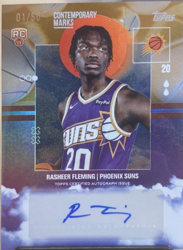 Rasheer Fleming [Gold Rainbow] #CM-RF