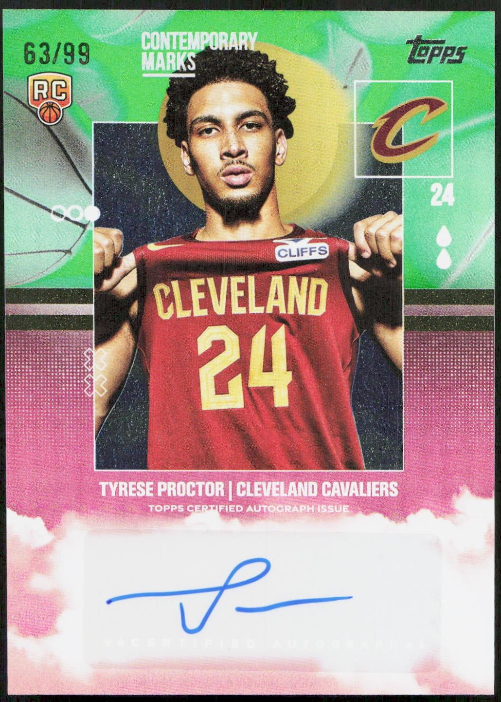 Tyrese Proctor [Green Rainbow] #CM-TP