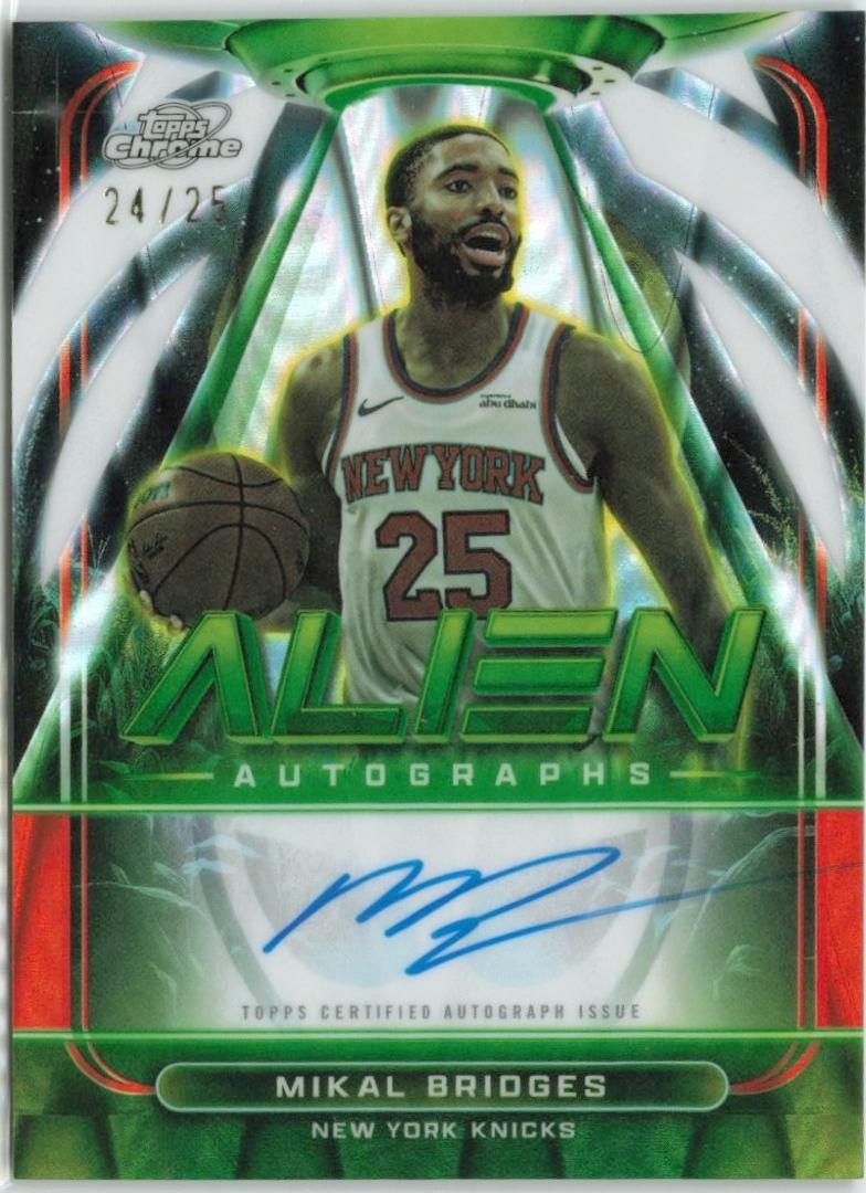 Mikal Bridges [Orange Galactic] #AA-MB