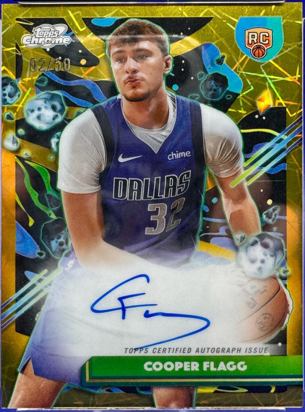 Cooper Flagg [Gold Interstellar] #CCA-CF