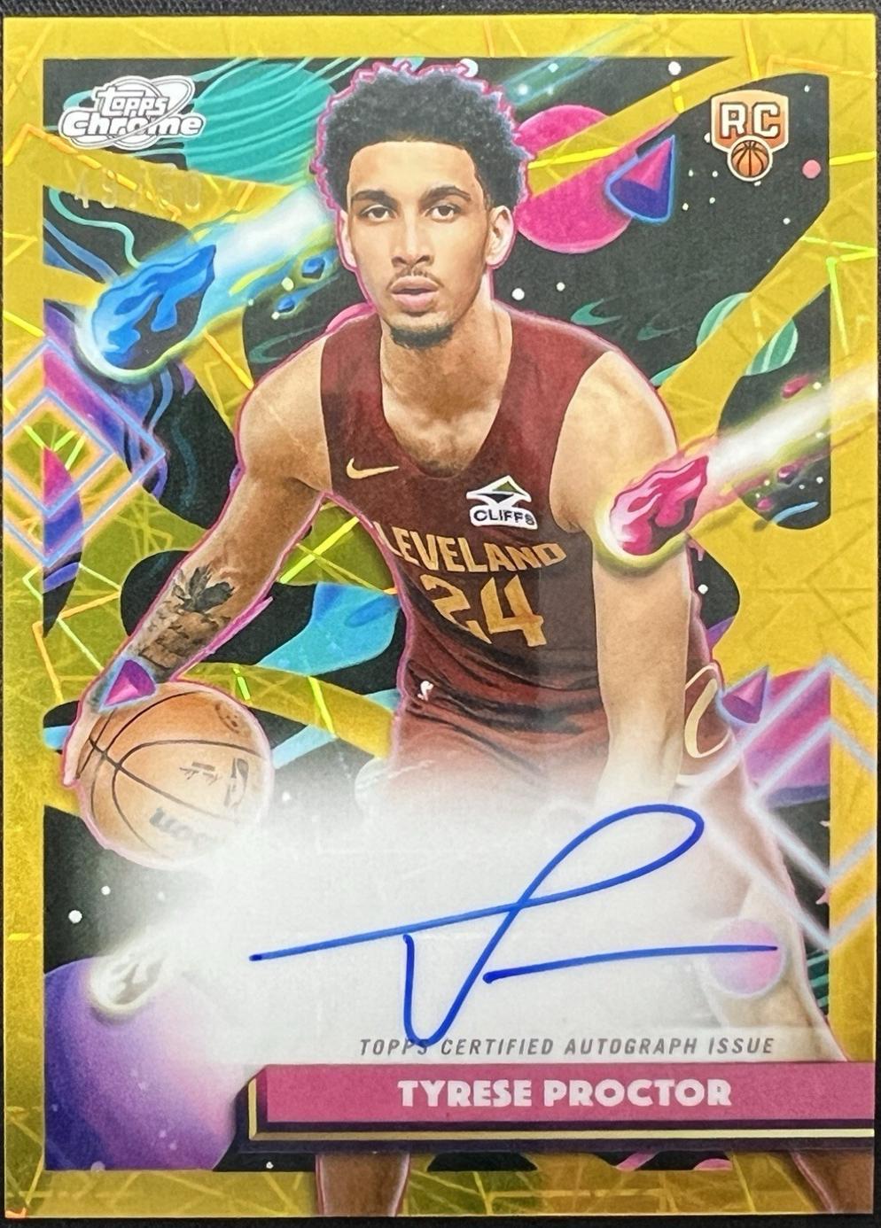 Tyrese Proctor [Gold Interstellar] #CCA-TP