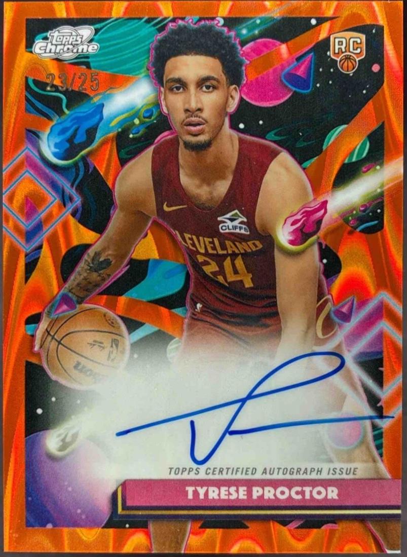 Tyrese Proctor [Orange Galactic] #CCA-TP
