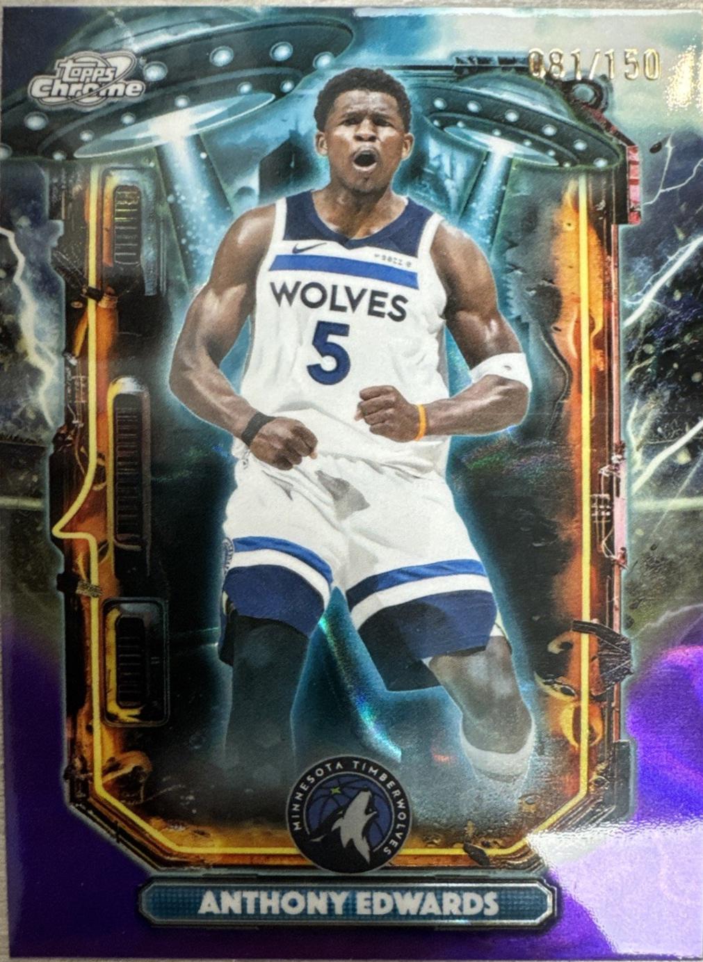 Anthony Edwards [Purple Nebula Refractor] #ET-2