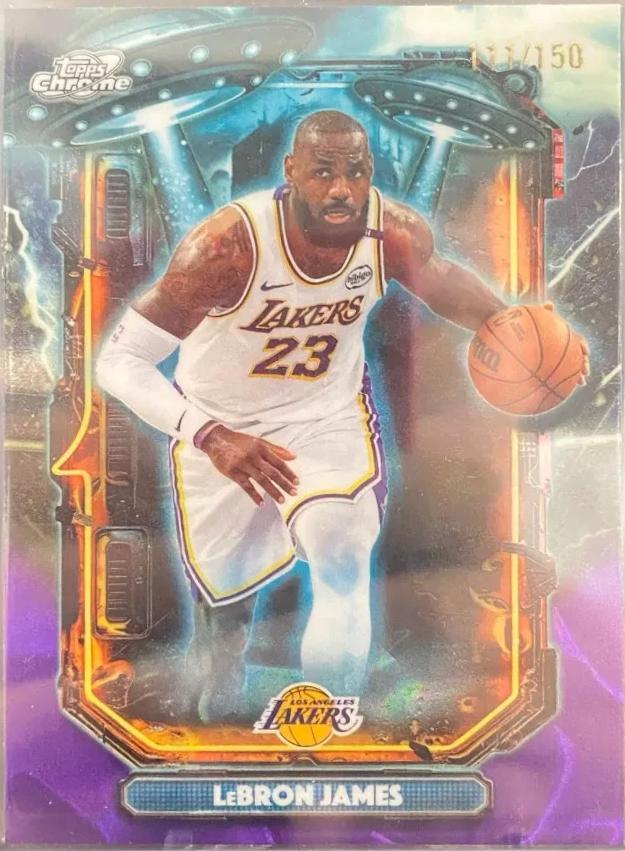 LeBron James [Purple Nebula Refractor] #ET-8