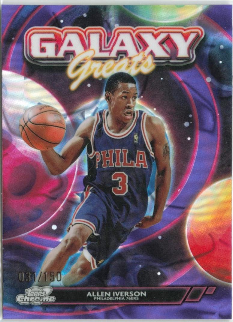 Allen Iverson [Purple Nebula Refractor] #GG-1