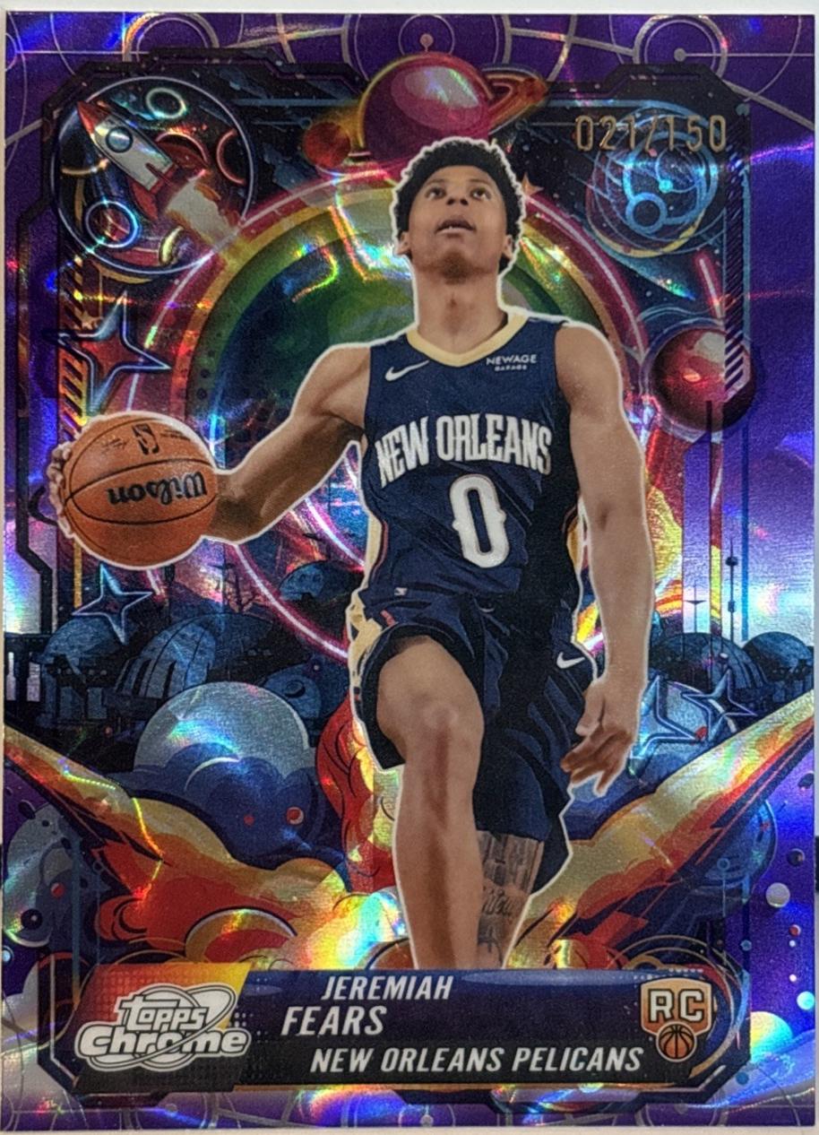 Jeremiah Fears [Purple Nebula Refractor] #PRP-22