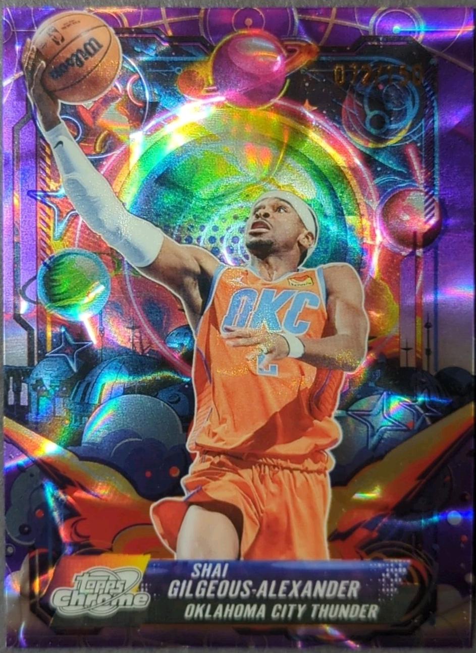 Shai Gilgeous-Alexander [Purple Nebula Refractor] #PRP-1