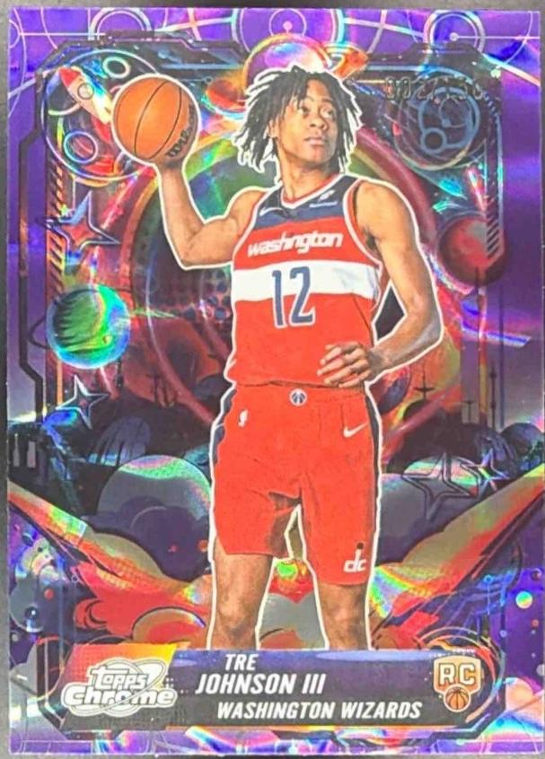 Tre Johnson III [Purple Nebula Refractor] #PRP-21