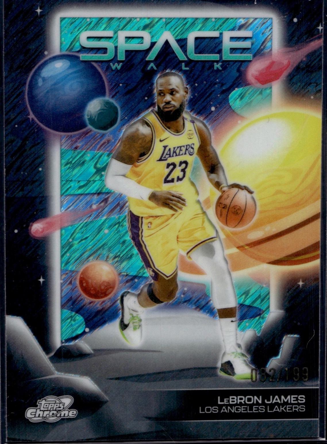 LeBron James [Aqua Equinox Refractor] #SW-1