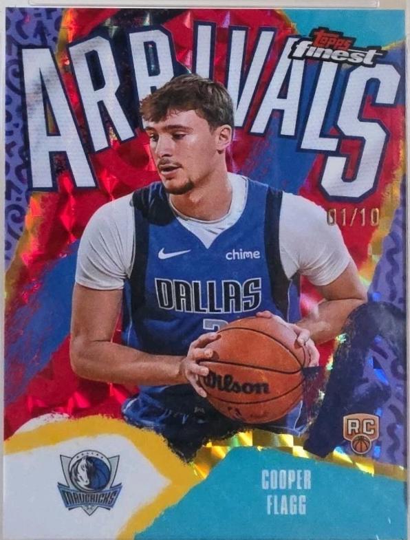 Cooper Flagg [Red Geometric Refractor] #A-1