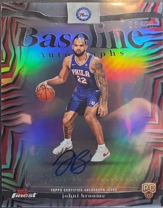 Johni Broome [Red Black Vapor Refractor] #BA-JB