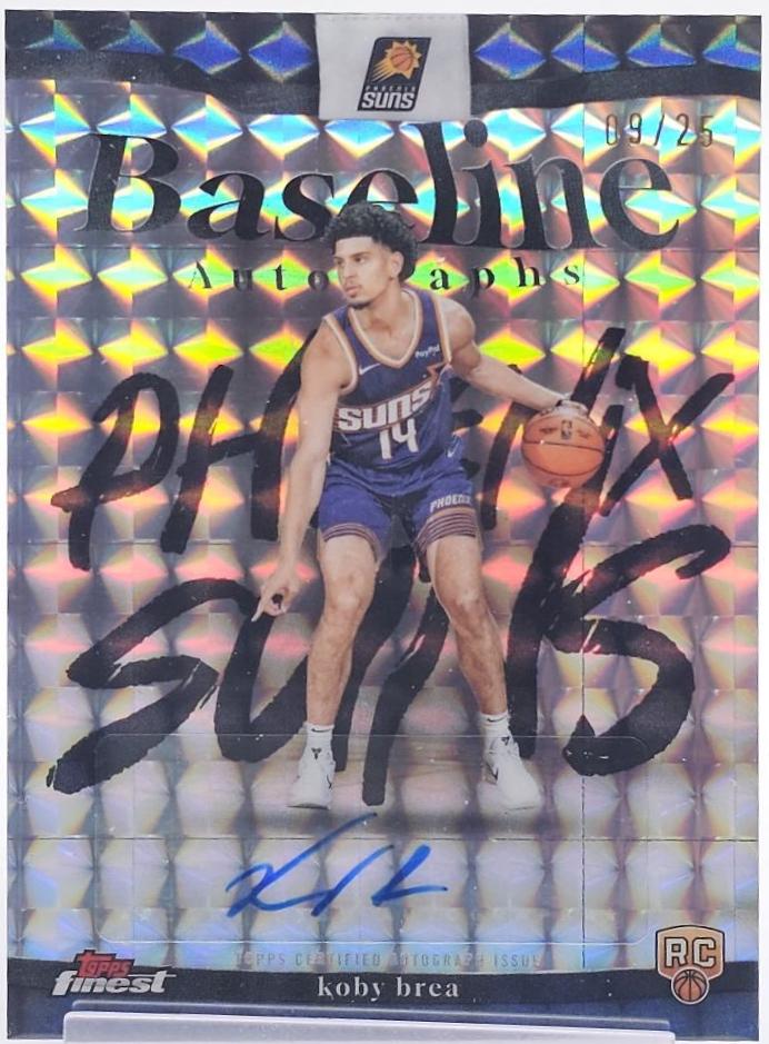 Koby Brea [Black Geometric Refractor] #BA-KB