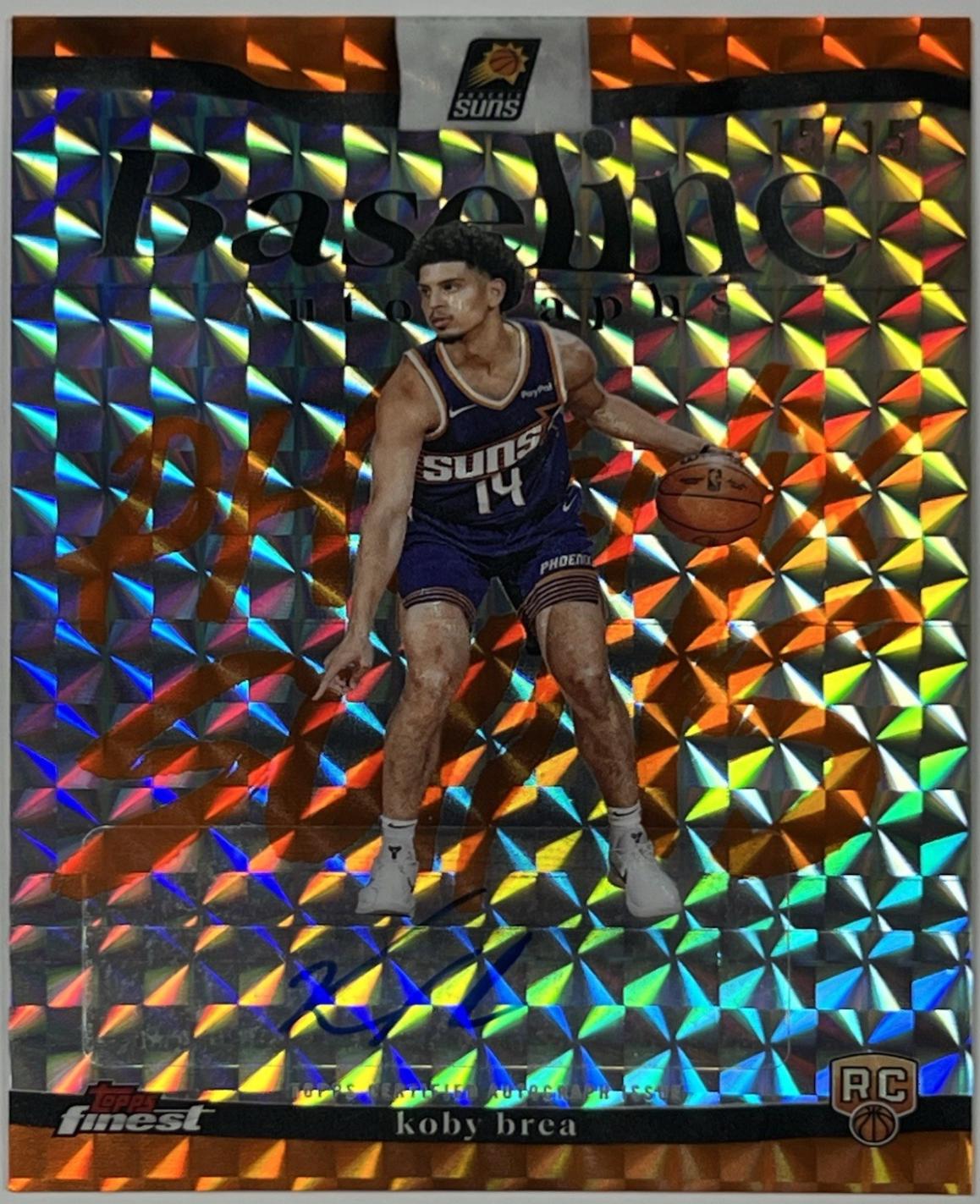 Koby Brea [Orange Geometric Refractor] #BA-KB