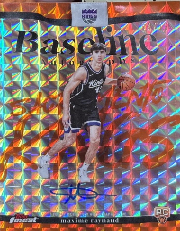 Maxime Raynaud [Orange Geometric Refractor] #BA-MR