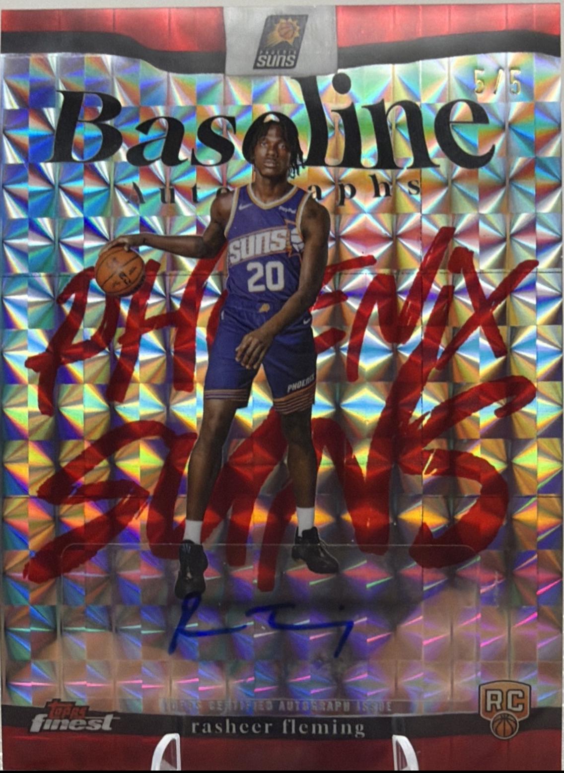 Rasheer Fleming [Red Refractor] #BA-RF