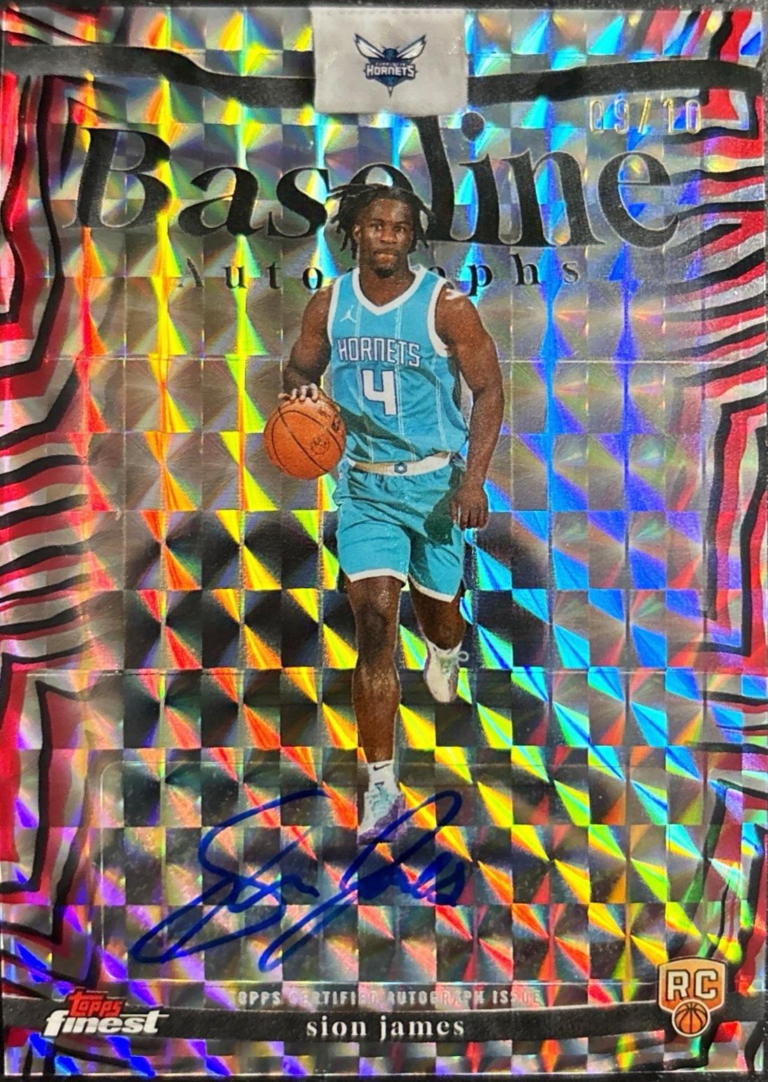 Sion James [Red Black Geometric Refractor] #BA-SJ