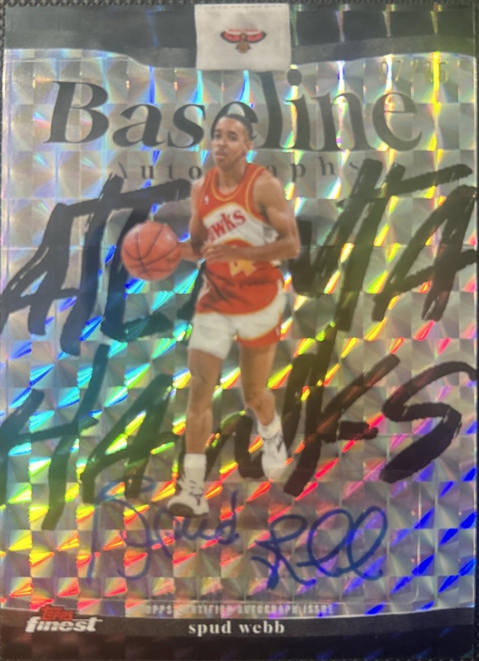 Spud Webb [Black Geometric Refractor] #BA-SW