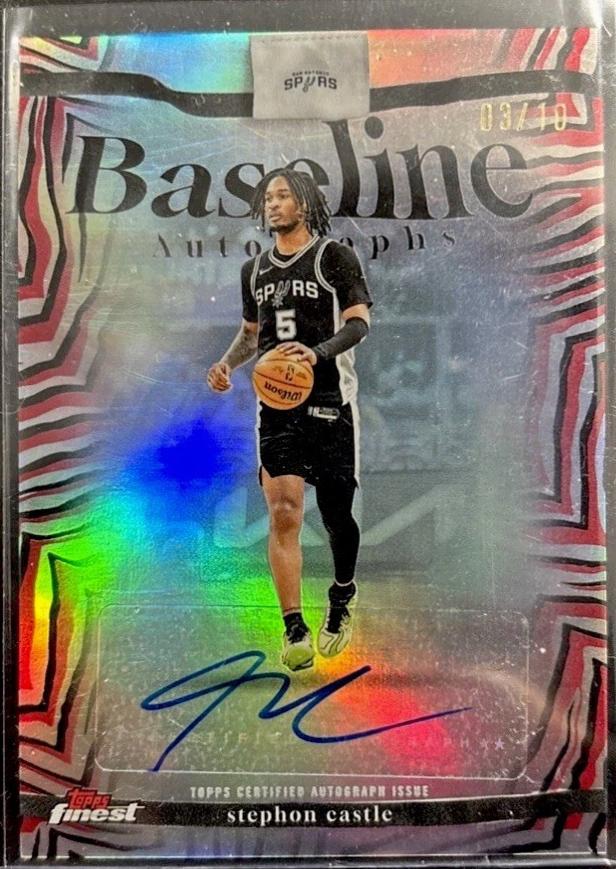 Stephon Castle [Red Black Geometric Refractor] #BA-SC