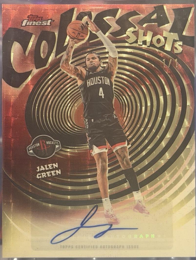 Jalen Green [SuperFractor] #CS-JG