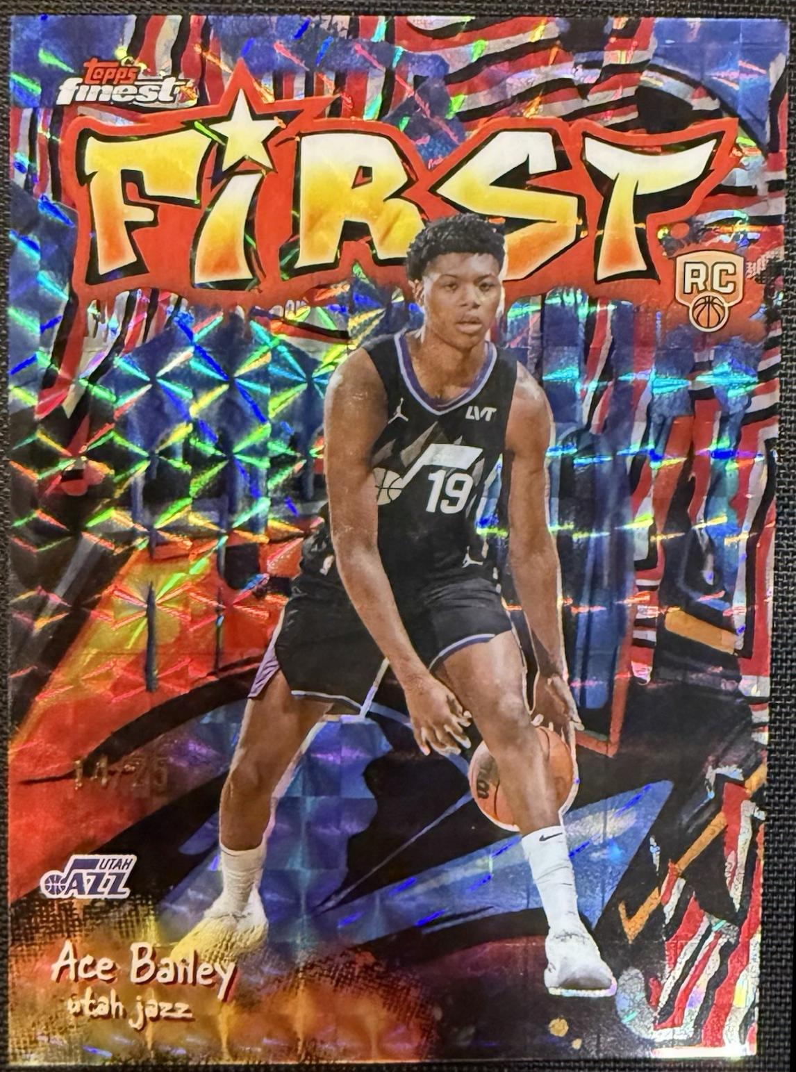 Ace Bailey [Red Black Geometric Refractor] #F-5
