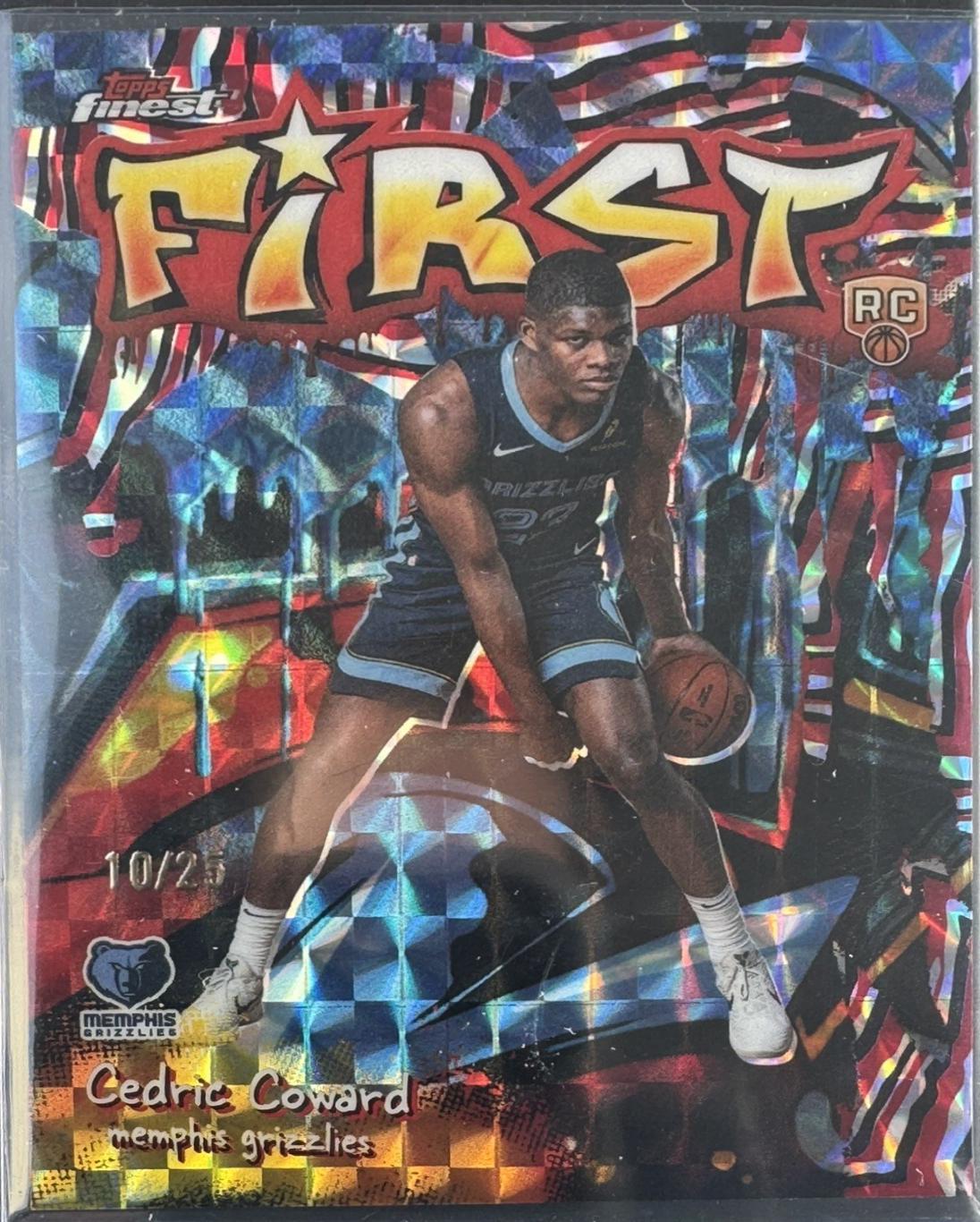Cedric Coward [Red Black Geometric Refractor] #F-11