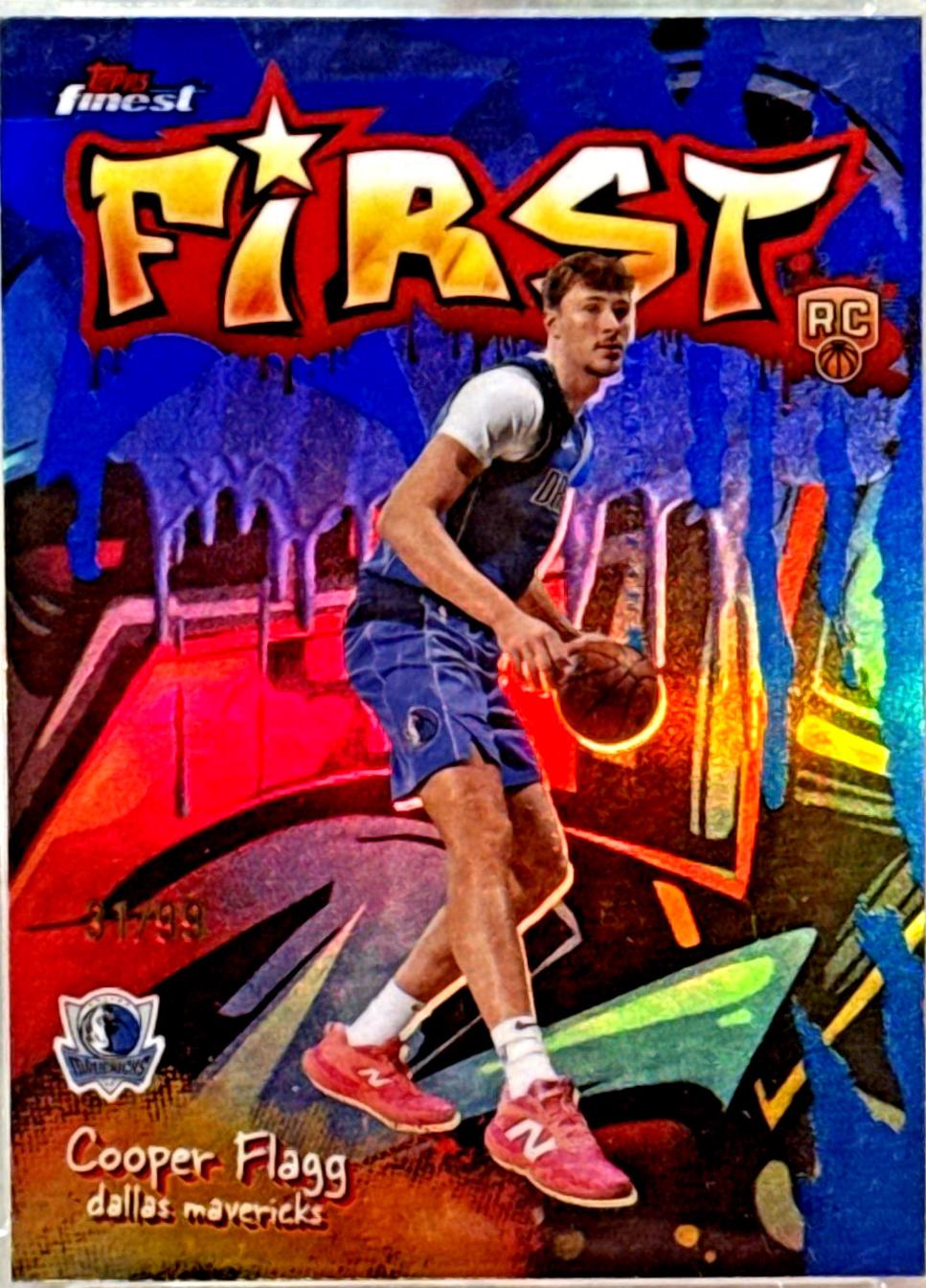 Cooper Flagg [Blue Refractor] #F-1
