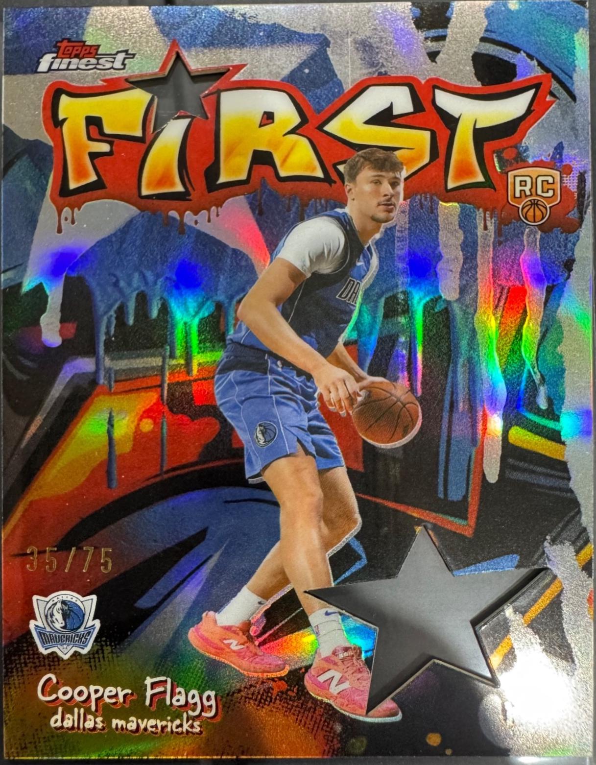 Cooper Flagg [Die-Cut Refractor] #F-1