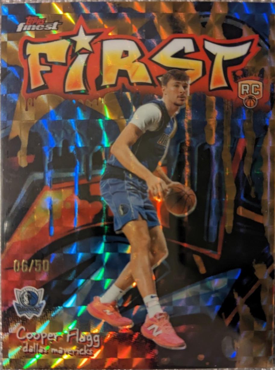 Cooper Flagg [Gold Geometric Refractor] #F-1